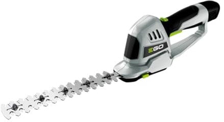 EGO Power 12V Akku Grasschere CHT2001E mit 1.5Ah Akku und Ladegerät 200mm Schnittlänge bei 8mm Zahnabstand (Heckenschneider)