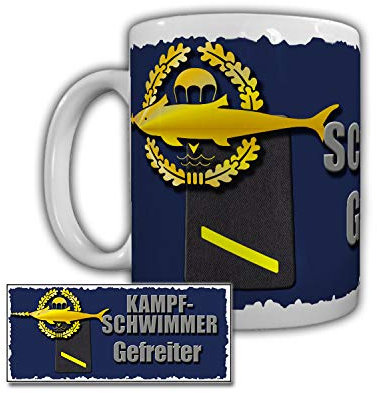 Tasse Kampfschwimmer Gefreiter Sondereinsatz Spezialkräfte Bundeswehr #29249
