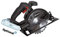 Ribimex PRBAT20/SC165SB Kreissäge 165mm RBAT20 Akku und ohne Ladegerät, rot und schwarz