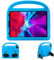 MiusiCase iPad Air 4 10.9 2020 / iPad Pro 11 inch 2020/2018 Custodia per Bambini - Leggera Silicone Cover Protettiva Antiurto con Supporto e Maniglia per iPad Air 4/Pro 11.(Blue)