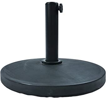 MaxxGarden - Sonnenschirmständer - Sonnenschirmfuß- Sonnenschirmbasis- Balkon mit Beton -Sonnenschirm Ständer Boden- Einstellbarer Rohraufnahme - Kunststoff - 22kg