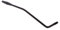 LOLAY 6mm Metall Tremolohebel Jammerhaken mit Spitze fuer E-Gitarre Strat (schwarz)