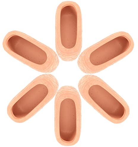 BESPORTBLE Macetas De Cerámica Mini De 6 Piezas Jardinera para Plantas para Interiores y