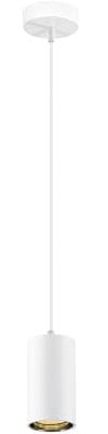 SLV ASTO TUBE | Pendelleuchte, Deckenleuchte, Innenbeleuchtung für Wohnzimmer, Schlafzimmer, Küche, Diele, Kinderzimmer | GU10, Pendellänge 250 cm, max. 10W, weiß