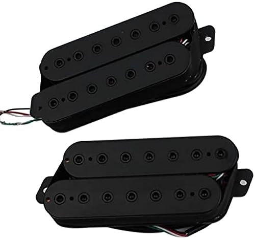 alljita 7 Saiten Headless Fanned Fret Guitar Pickups Humbucker Alnico V Magnet Pickups Fit for 7 String E-Gitarre