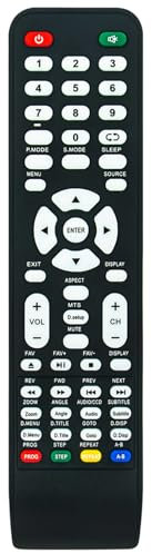 RM-C3015 Replacement Remote Control Commander Compatible with JVC TV/DVD Combo LT-32DE75 LT32DE75