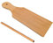 Papiivan Non-Stick Beech Wood Pasta and Butter Making Board - Handmade Gnocchi Roller and Cutter with Comfortable Grip Handle, Ideal for Authentic Italian Homemad Pasta and Desserts