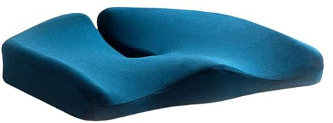 Opilroyn Sitzkissen für Bürostuhl,Ergonomisches Po-Kissen aus Memory-Schaum - rutschfeste Rückenlehne, Steißbein, Steißbein, Entlastung, Stuhlpolster, Dicke Kissen für Bürostühle, Auto, Rollstuhl