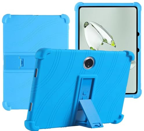 YHFZR Custodia Cover per Oppo Pad Neo 11,4 Pollici, Ultra Leggero Protettiva Cover in Silicone con Supporto per Bambini per Oppo Pad Neo 11,4 Pollici, Blu