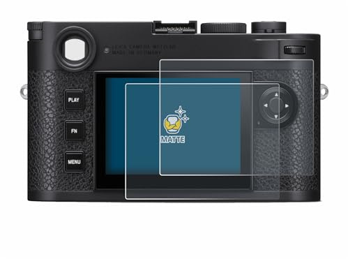 BROTECT Schutzfolie für Leica M11 | 2 Stück Entspiegelnder Displayschutz Made in Germany Matte Displayschutz-Folie Anti-Reflex Anti-Fingerprint Einfache Montage