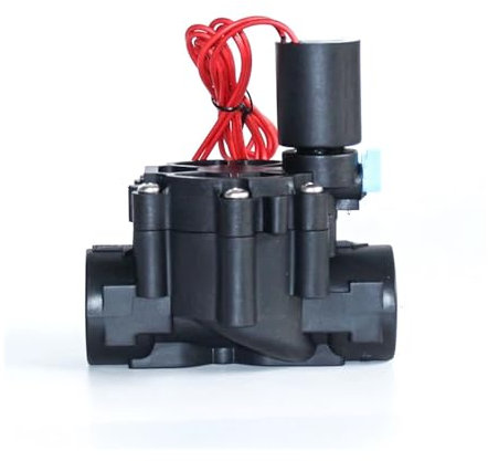 CIJIAOPOYU Elettrovalvola for irrigazione normalmente Chiusa da 1 220 V 12 V 24 V Elettrovalvola in Nylon for irrigazione di Giardini agricoli e paesaggi(220VAC)