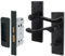 EAI Black Victorian Scroll Bathroom Door Handle Set | 1 Pair of Matt Black Internal Lever Handles on Backplate with Lock (64mm)