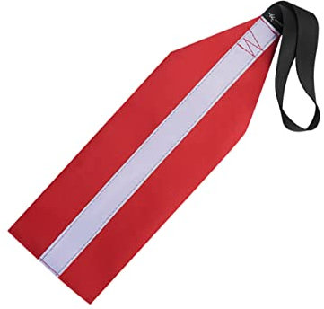 Milisten 1pc Kayak Towing Safety Flag Reflective Strip Warning Flag for Kayaks and Canoes Tear-resistant Outdoor Accessory for Safe Travel