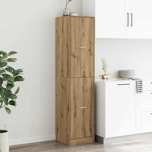 KTHLBRH Klassischer Apothekenschrank mit Schubladen, Aufbewahrungsmöbel für Zuhause und Büro, Apothekerregal mit Metallschienen und großem Platz