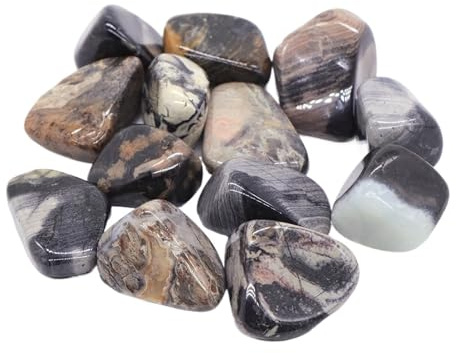 EYZJQSTUV Gravel Stones pour Aquarium, Gravier de Cristaux Quartz roulés for Jardin d'aquarium, Multicolore, 10-50 mm, Plusieurs Tailles(Color 33,1000g)