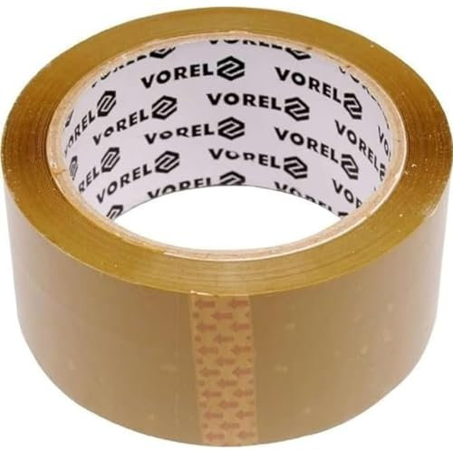VOREL 75301 - Ruban d'emballage marron 48 mm x 40 m