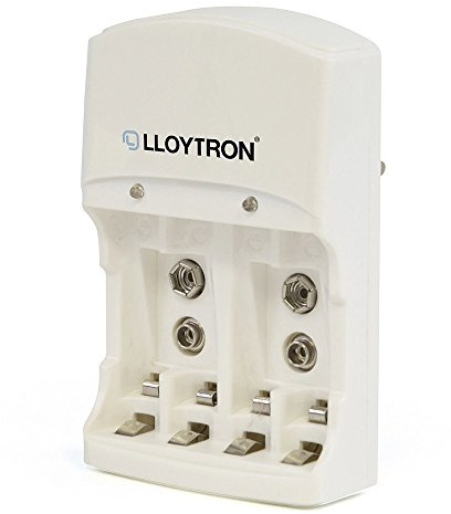 Lloytron B1505WH WHHome Charger for AA/AAA and PP3