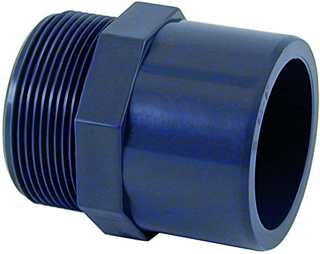 Manchon de transition en PVC - U x AG 50-40 mm x 1 1/4 PN10