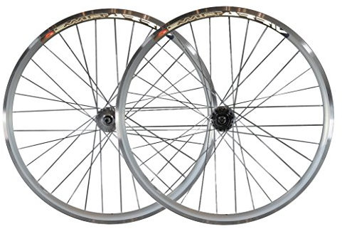 Laufradsatz für Räder mit festem Gang ohne Gangschaltung, 30-mm-Reifen mit Joytech Flip-Flop-Track-Naben, JOYTECH Flip Flop, silber, 28 700C 622