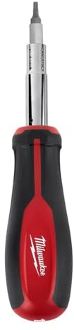Milwaukee 11-in-1 Multi-Tip Screwdriver with ECX Driver Bits.