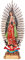 FANMEX - Fantastik - Mexikanische Heiligenfigur – Statue der Jungfrau von Guadalupe 50 cm