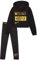 Harry Potter Jogginganzug Kinder Mädchen, Cropped Hoodie und Jogginghose Mädchen, Baumwolle Trainingsanzug Kinder und Teenager 6-14 Jahre (13-14 Jahre, Schwarz)