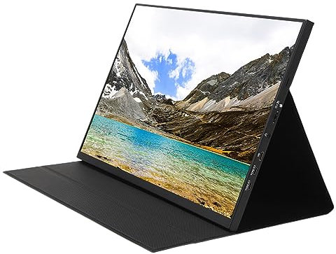 Portable Monitor Touchscreen, 18inch 2.5K IPS Laptop Monitor Full HD 2560 X1600 External Monitor Supports Type C HDMI Port, HDR Eye Care Gaming Monitor for Laptop for Xbox for PS4