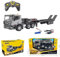 s-idee® 1318 grau RC Tieflader LKW Huina 1:24 9-Kanal Licht & Sound ferngesteuert mit 2,4GHZ Technik