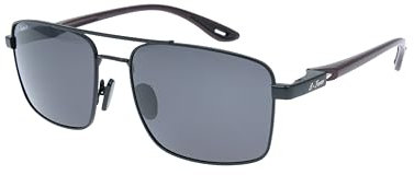 BEACH FORCE - Sonnenbrille Herren Polarisiert | Modell BF3140P, Für Erwachsene und Jugendliche, Polarisationsfilter, UV-400 Filter | Herren Sonnenbrille (Schwarz, Schwarz)