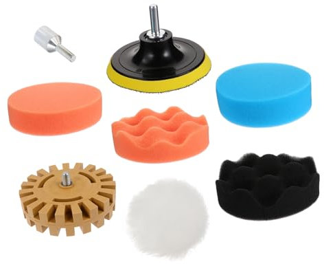 DOITOOL 8pcs Glue Removal Wheel Eraser Wheel for Car Decal Removal Tool for Decal Pinstripe Remover Car Adhesive Random Color