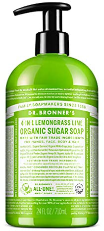 Dr. Bronner's Naturseife - Flüssigseife - Zitronengras - Limone - 710 ml