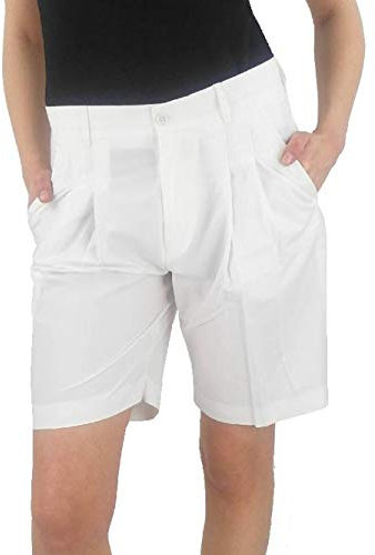 Tiger of Sweden original Short Kurze Hose Winda weiß Taschen Zip-Fly