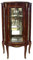 Casa Padrino Barock Vitrine Model Mahagoni - Vitrinenschrank - Wohnzimmerschnank