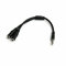 Adaptateur Casque/Micro sur Port Jack 3.5 mm