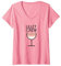 Damen Lillet Crew Gruppenshirt ideal für den Junggesellenabschied T-Shirt mit V-Ausschnitt