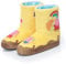 WOW! STUFF Peppa Pig Toys Schlammige Pfützenstiefel, interaktive, tragbare gelbe Gummistiefel mit Sound und Musik, die beim Gehen oder Laufen aktiviert Werden, ideal für aktive Rollenspiele und