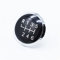 Schaltknauf Schalthebel 5/6 Gang Schaltknauf Stick Abdeckkappe Emblem Abzeichen Für V&W Für Tr&ansporter T5 T6 2003 2004 2005 2006 2007 2008-2019 (Größe : 6 Geschwindigkeit)