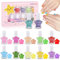 wakaniya Kinder Nagellack Set 12 Farben Ungiftig Peel Off Kindernagellack Set, Schnelltrocknend Grün Kinder Nagellack für Mädchen