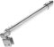 Housoutil Bathroom Shower Glass Support Bar 8-12mm 304 Stainless Steel Wall-to-Glass Rod for Fixed Panel Frameless Door Brackets