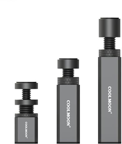 Graphics Card Holder GPU Brace Support, GPU Holder Bracket, Video Card Sag Magnetic Base Anti Scratch Holder Bracket for ATX/M-ATX/ITX Chassis (Black 50 to 80mm)