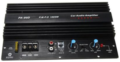 Gatuida 1000w Car Stereo Audio Subwoofers Amp Amplifier for Car Speaker Subwoofer Core