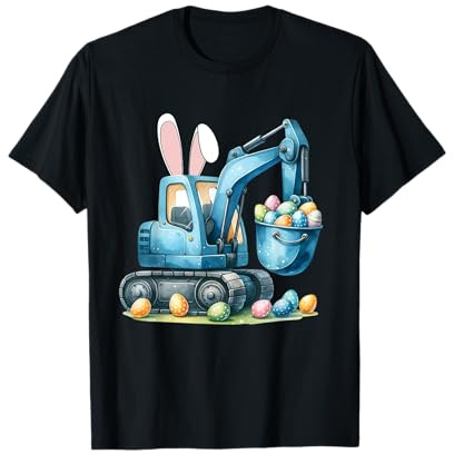 Osterhase Bagger mit Hasenohren Für Ostern für Jungen Kinder T-Shirt