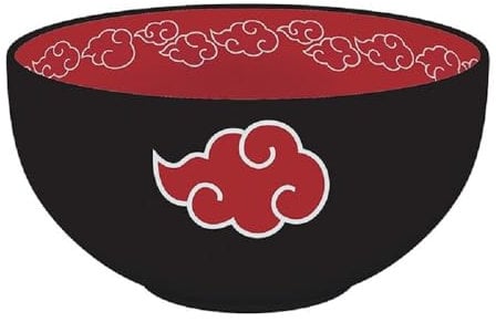 Abysse Corp Akatsuki Cereal Bowl Cloud Logo Ceramic Bowl 600 ml Black