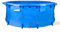 Pondlife Faltbecken für Koi und Teichfische, Ø 300cm x Höhe 80cm, 5600 Liter, faltbares Becken für innen und außen, stabile PVC-Folie, UV-beständig