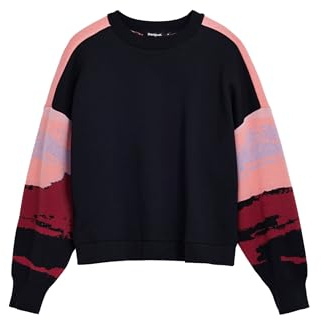 Desigual 25swskx0 Sweatshirt Donna (Pacco da 1)