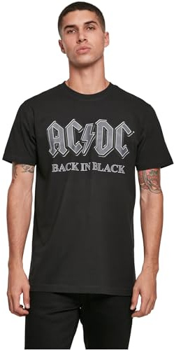 Merchcode Herren T-Shirt, 100% Baumwolle, Black, 4XL