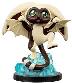 Avatar: The Last Airbender Momo - 4-Inch Mini Figure in Kawaii Style in Dynamic Pose with Display Base