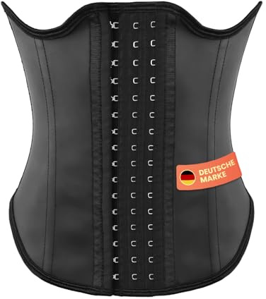 VAIST® Korsett Damen [Latex] S-XL | für Sport & Alltag | Waist Trainer & Corsage | Bauchweg Taillentrainer