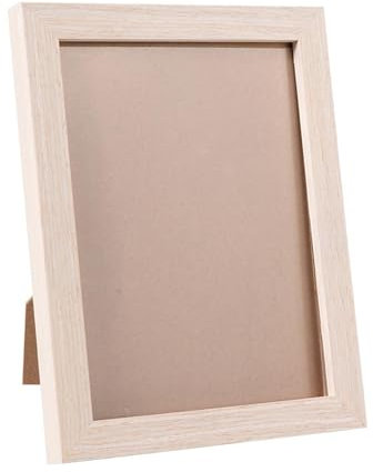 Holzpuzzle Rahmen 7.09inchxx9.06inch Bilderrahmen für Büro, Licht