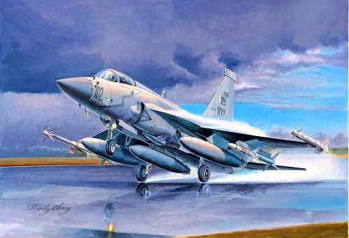 Trumpeter 01657 Modellbausatz Chinese FC-1 Fierce Dragon, Verschieden